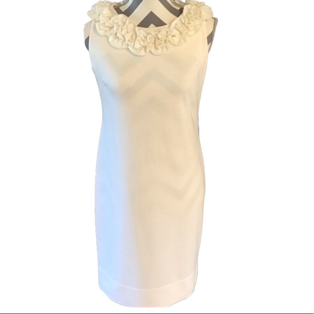 Just… Taylor NWT Size 2 Off-White Dress